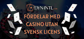 Casinon utan svensk licens En djupdykning i det oreglerade spelandet